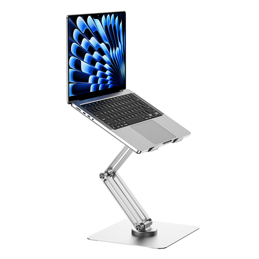 Wiwu ZM-S801 Dönebilen Katlanabilir Ayarlanabilir Laptop Standı Gümüş