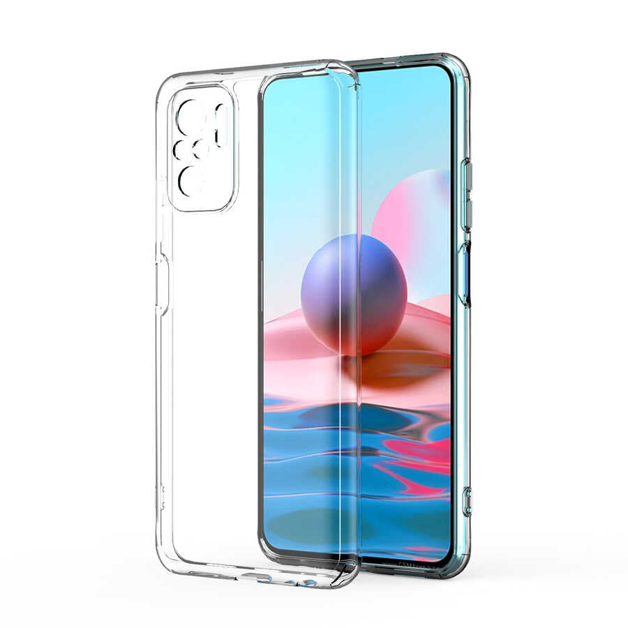 Xiaomi Poco M5S Kılıf Zore Kamera Korumalı Süper Silikon Kapak