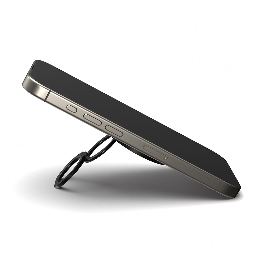 Youngkit Colorful Serisi Double Magnetik Ring Stand Telefon Tutucu Gümüş