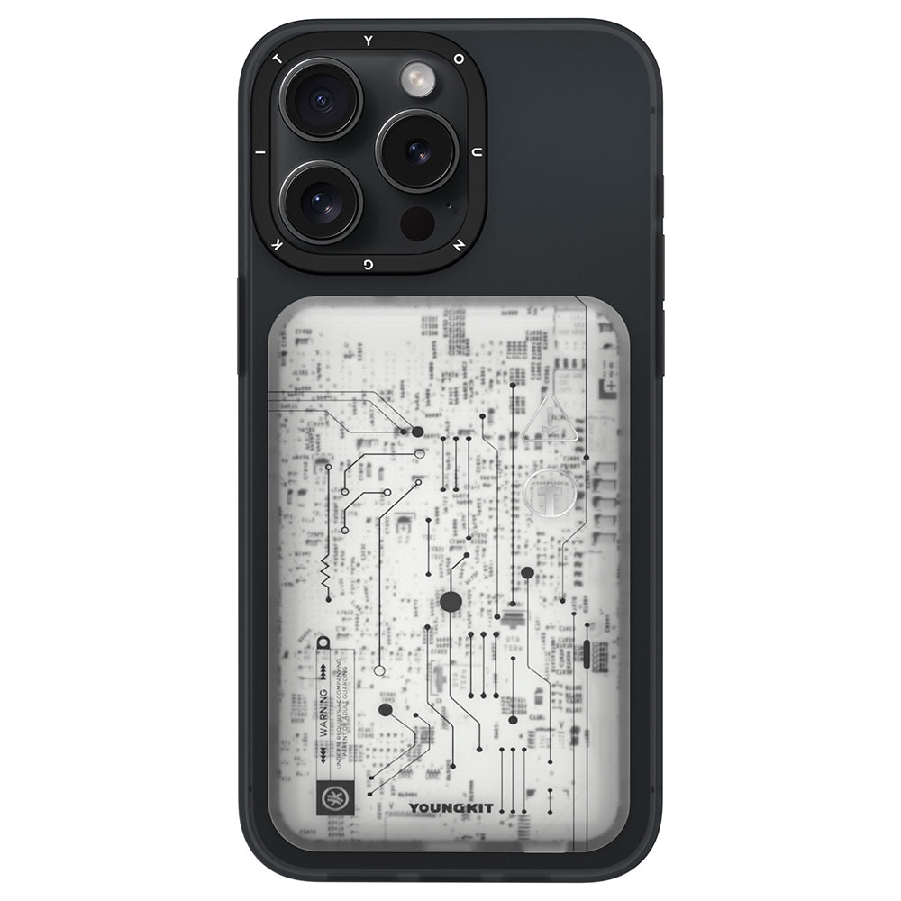 Youngkit Tech Hızlı Şarj Özellikli Wireless Powerbank 15W 5000mAh Beyaz